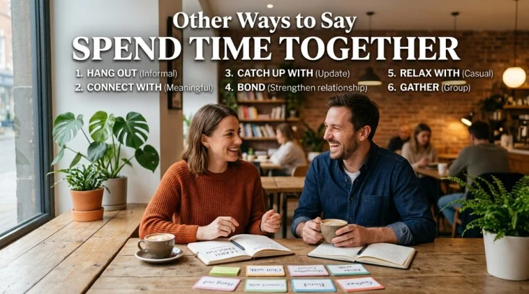 other ways to say spend time together