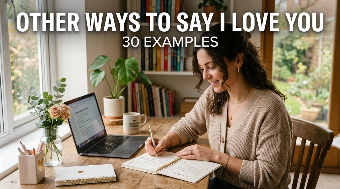 other ways to say i love tou