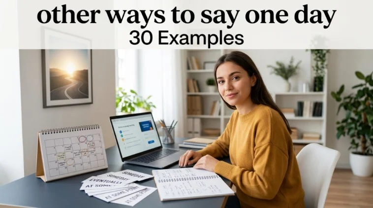 other ways to say one day